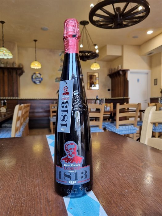 VINO - “Terre Verdiane” Lambrusco Amabile 1813 IGT Cantine Ceci Emilia-Romagna